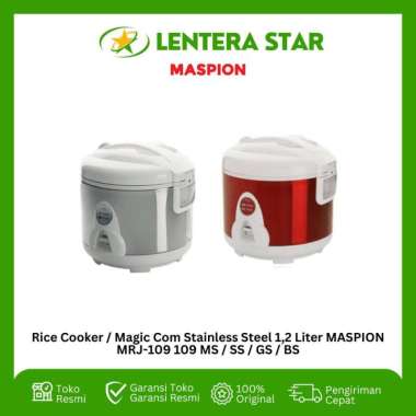 Maspion Magic Com Panci Stainless Steel 1,2 Liter MRJ 109 MS/BS/GS/SS Gold/Emas