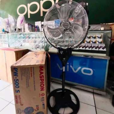 kipas angin 20 inch Maspion 2in1 berdiri dan duduk garansi resmi 5 tah