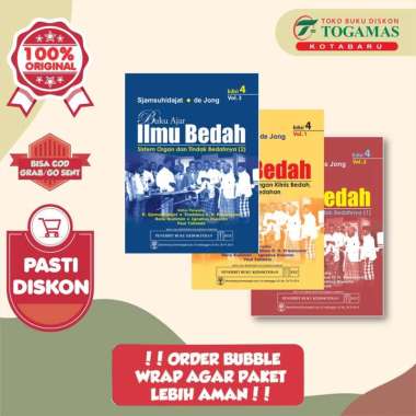 EGC - BUKU AJAR ILMU BEDAH (SET) ED. 4 - SJAMSUHIDAJAT-DE JONG