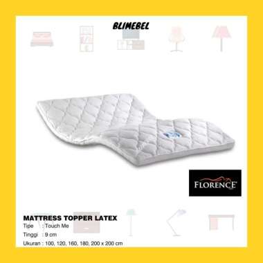 Florence Mattress Topper Latex 9 cm Touch Me / Matras Tempat Tidur 180 x 200
