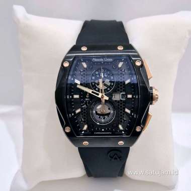 Alexandre christie 6608 chrono black pria original