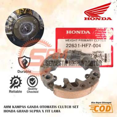 AHM Kampas Ganda Otomatis Honda Grand Supra X Fit Lama Kopling Only Motor Matic