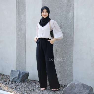 Bayleaf.id Kala Loose Cullote Pants / Celana Panjang Kulot Rayon Wanita / Celana Kulot Wanita SIZE A