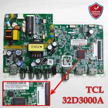 Mainboard LED TV TCL L32D3000A L32D3000 32D3000A 32D3000