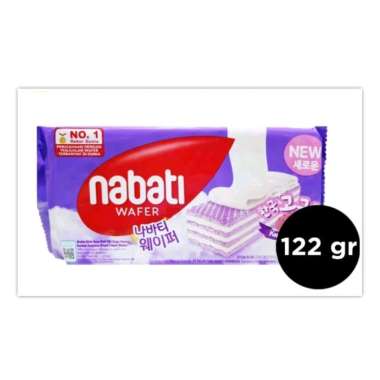 Nabati Wafer Goguma 122 gr Biskuit Cemilan