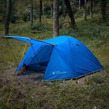 Tenda LWY Compass Fiber 4 Person - Tenda Camping LWY Compass fiber 4P Biru