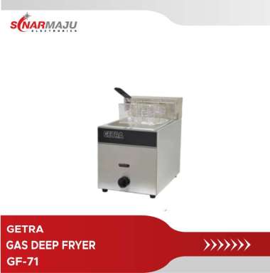GAS DEEP FRYER GETRA LOW PRESSURE GF-71