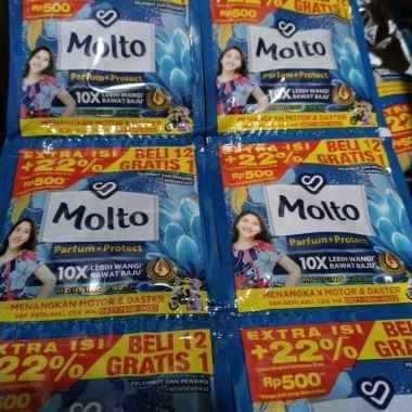 Pewangi Pakaian MOLTO Biru Sachet 12 ml Molto 500 Molto renteng elegant