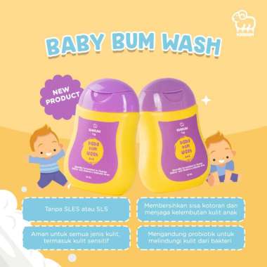 Khnum Baby Bum Wash, Sabun Cebok Bayi 80ml