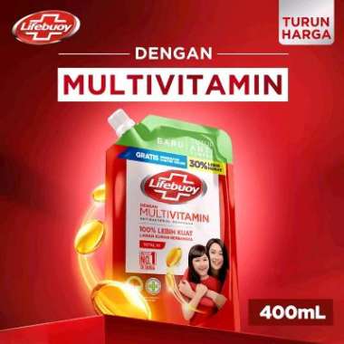 Promo Harga Lifebuoy Body Wash Total 10 400 ml - Blibli
