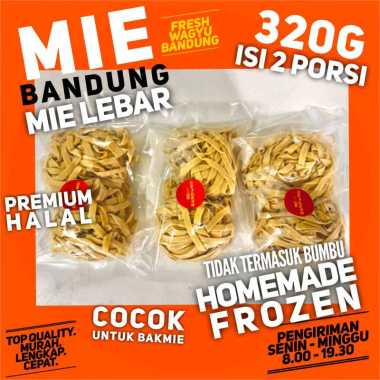 MIE BANDUNG Bakmi Lebar Bakmie Mentah Yamien Yamin