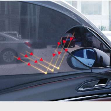 Kerai Tirai Penutup Jendela Mobil Jaring Anti Pengap Musim Panas dengan Ventilasi Sirkulasi Udara La