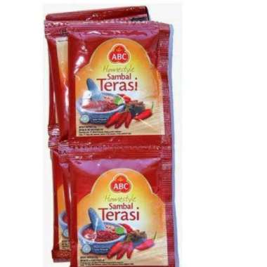 Sambal Terasi abc sachet isi 10 / Sambel Terasi ABC Homestyle Sachet