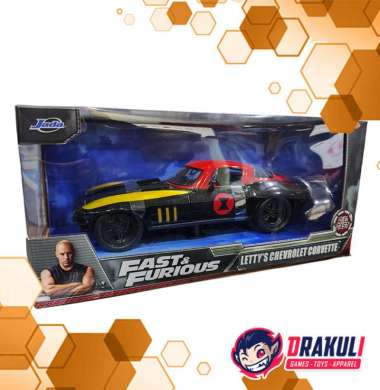 Toys Jada 1:24 Fast & Furious Letty's Chevrolet Corvette