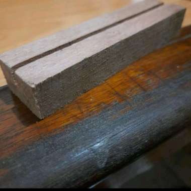 Kayu Meranti untuk stand foto price tag holder dudukan akrilik kecil panjang 15 cm