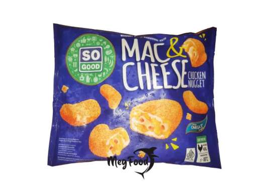 Mac & Cheese Chicken Nugget So Good 400 Gr Naget Ayam Makaroni Keju