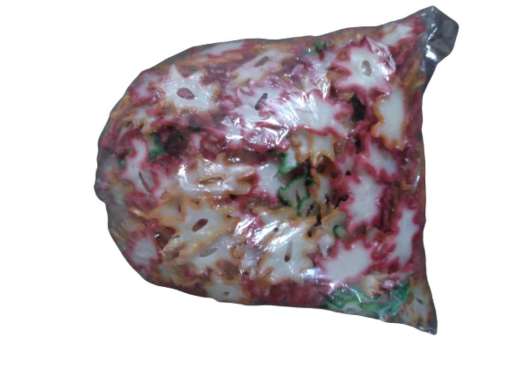 250gr kerupuk mentah model bunga warna warni