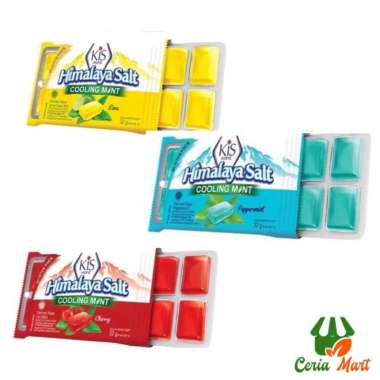 Permen Kiss Himalaya Salt Cooling Blister Candy Merah