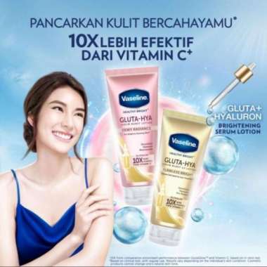 vaseline gluta hya serum lotion 200ml