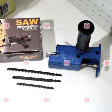 ADAPTOR ADAPTER BOR KE GERGAJI RECIPROCATING JIGSAW JIG SAW KAYU BESI
