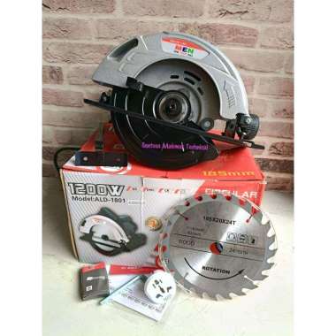 MEN 7" Circular Saw Circle Gergaji Listrik Potong Belah Kayu 7 Inchi