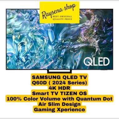 SAMSUNG QLED 43Q60D / QA43Q60D 4K Smart Tv 43 Inch 2024 series