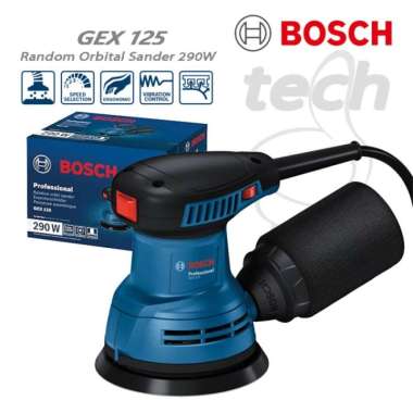 Mesin Amplas Bulat Random Orbital Sander Bosch GEX 125 Professional