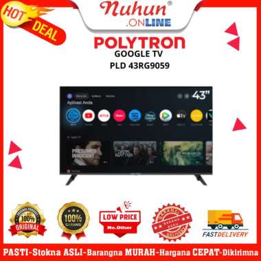 Digital Android tv Polytron PLD-43RG9059
