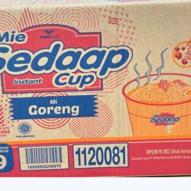 Mie sedaap cup goreng 1 dus