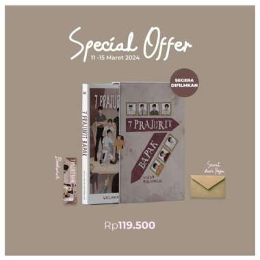 Ready Novel 7 Prajurit Bapak Penulis: Wulan Nuramalia