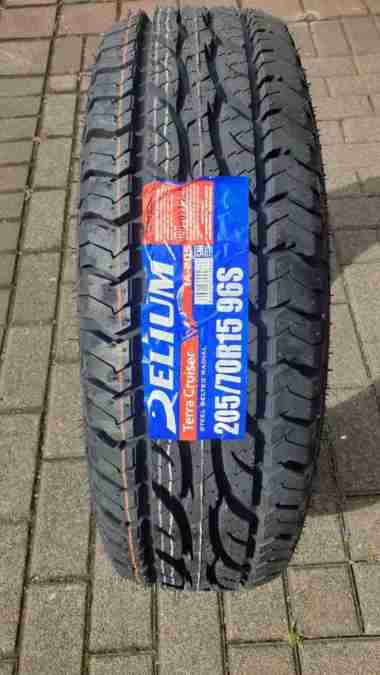 Delium Terra Cruiser AT Size 205/70 R15 Untuk Ban Mobil Semi Offroad CRV & Taruna