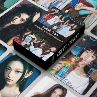 photocard New Jeans Bubble Gum 2sisi 55pcs agk127 photocard saja