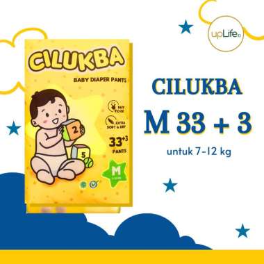 CILUKBA Diapers Pants M 33 + 3