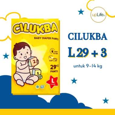 CILUKBA Diapers Pants L 29 + 3