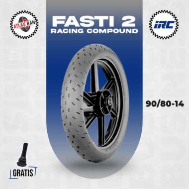 Ban Tubles Motor Matic RACING COMPOUND IRC FASTI 2 90/80 Ring 14
