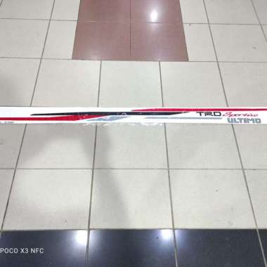 stiker body samping rush TRD sportivo ultimo merah hitam