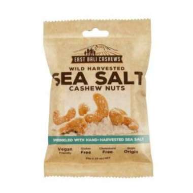EAST BALI CASHEWS SEA SALT 35GR