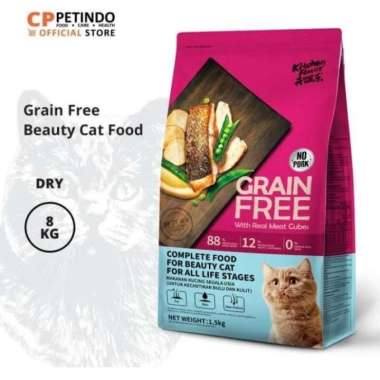 Kitchen Flavor Grain Free Beauty Cat All Life Stages 8kg