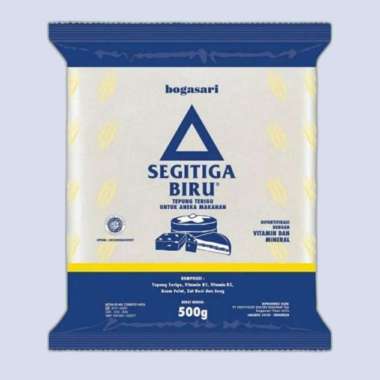 tepung terigu / gandum segitiga biru 1/2 kg