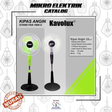 Kipas Angin Berdiri / StandFan 16inch KAVOLUX