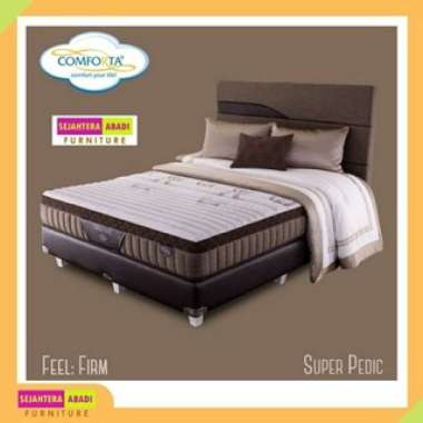 Comforta Springbed Super Pedic kasur Orthopedic Matras/set FULLSET 160 x 200