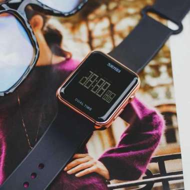 Jam Tangan Digital Pria 1176 Aneh Pria Casual Jarum Divigo Tangam Terbaru Hitam Tali Tgn Kalep Tanga