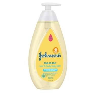 JOHNSON'S TOP TO TOE HAIR & BODY BATH 500ML