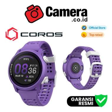 COROS Pace 3 Retro GPS Running Sport Watch Silicone Retro Pack Edition Jam Tangan Violet