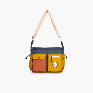 ARTCH - Omocha Navy Orange - Tas Selempang Sling Bag