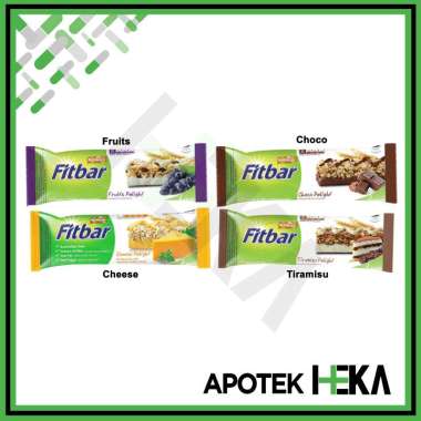 Fitbar 20 g Satuan - Snack Multigrain Tiramisu