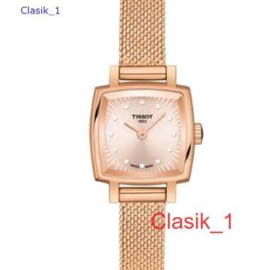 Original 100%!! TISSOT T058.109.33.456.00 Lovely Square Jam Tangan Wanita Swiss Swiss Made Garansi R