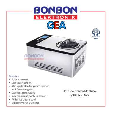 GEA Ice Cream Maker ICE 1530 - Mesin Pembuat Hard Ice Cream ICE1530