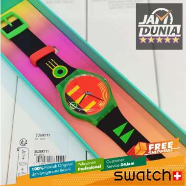 JAM TANGAN SWATCH - JAM SWATCH ORIGINAL SO29G106 SWATCH SO29G 106 NEON RIDE JAM TANGAN PRIA JAM TANG