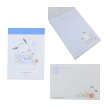Mini Memo Pad Sanrio Stuffed Dolls Nuizukuri Notepad Limited Edition Pochacco